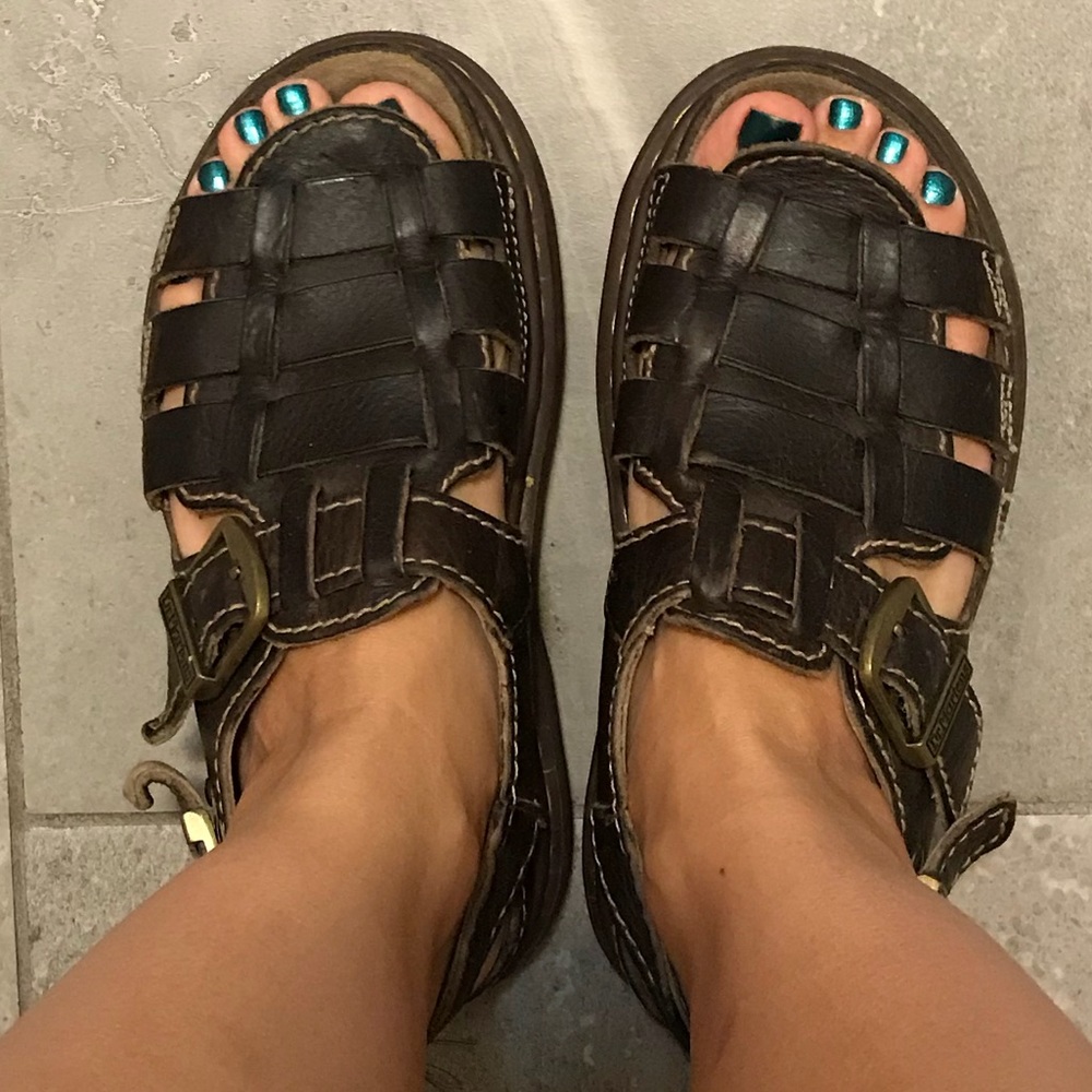 Dr. Martens Leather Fisherman sandal